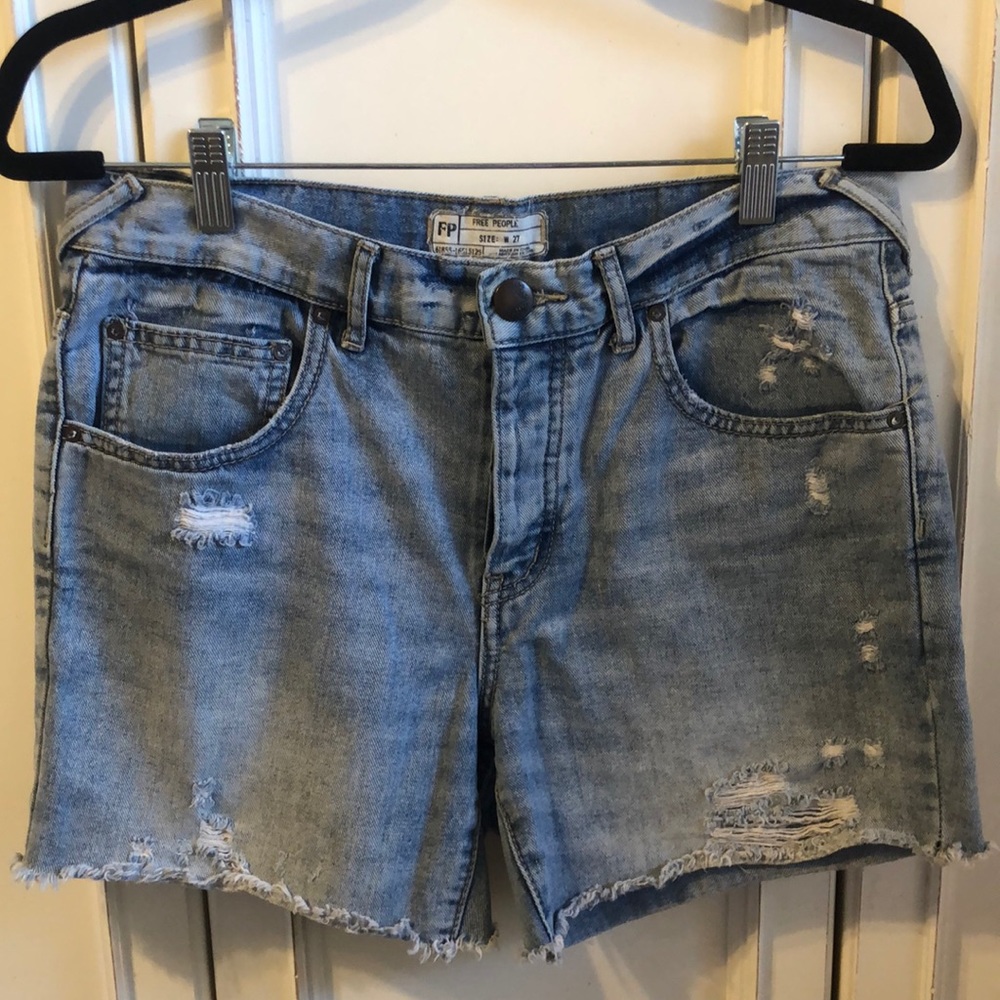 Free People Denim Shorts